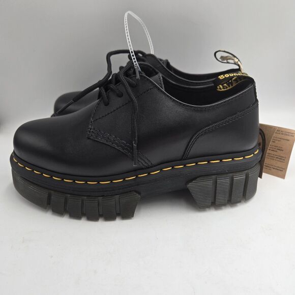 Dr. Martens Shoes - Dr Martens Women's Audrick 3-Eye Platform Shoes Black Women's Size 9 NWT Chunky